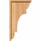 Ekena Millwork New Brighton Smooth Corbel w/Backplate, Western Red Cedar, 7 1/2"W x 14"D x 26"H COR08X14X26NEB01SWR - alternate 3